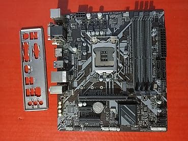 socket 1155: Материнская плата для ПК, Б/у, Gigabyte, LGA1151 v2, Micro-ATX — 1