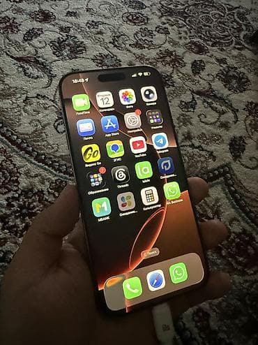 айфон 11 про ош: IPhone 16 Pro Max, Б/у, 256 ГБ, Desert Titanium, Кабель, 91 % — 3