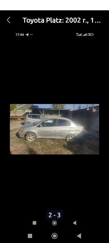 echo platz: Toyota Echo: 2000 г., Седан — 3