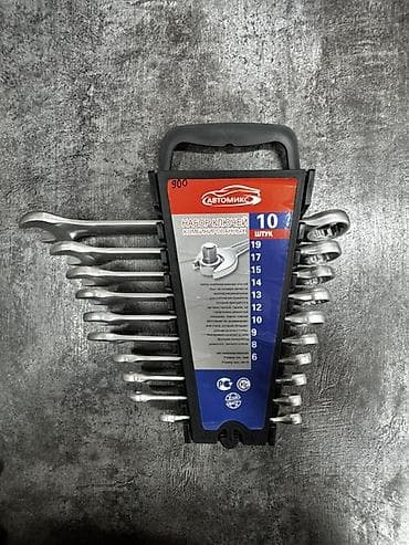 Мультитулы: Набор длинногубцев и наборы рожково-накидных ключей Состав: - 3 — 5