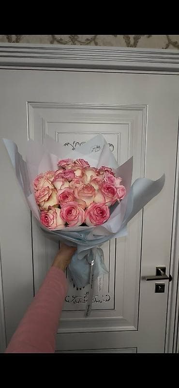 сушилка автомат для белья бишкек: Авторский букет из роз в нежной розово-кремовой гамме. - Состав — 2