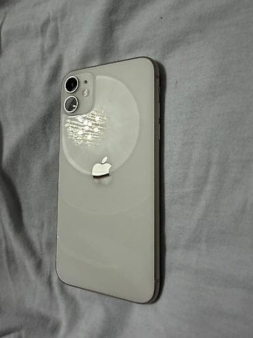 iphon 8 plus: IPhone 11, Б/у, 128 ГБ, White Titanium, Коробка, 75 % — 5