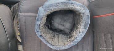 Киреге берилүүчү кийимдер: Меховая шапка-ушанка - Материал верха: густой мягкий мех — 3