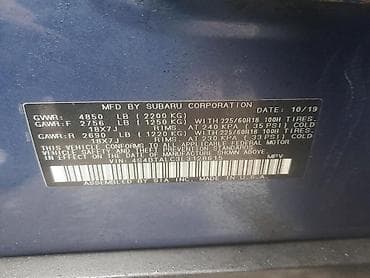 субари аутбек: Subaru Outback: 2019 г., 2.5 л, Автомат, Бензин, Универсал — 3