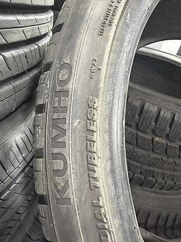 скоростя: Шины 255 / 35 / R 18, Зима, Б/у, Пара, Легковые, Корея, Kumho — 2