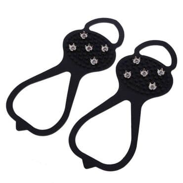 ледоступы: Анти Скользящие Снегоступы, Ледоступы Шипы из прочной стали - по пять — 4