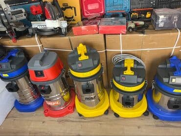 оборудования для стирки ковров: Промышленные пылесосы для сухой и влажной уборки. Описание: - Модели — 6