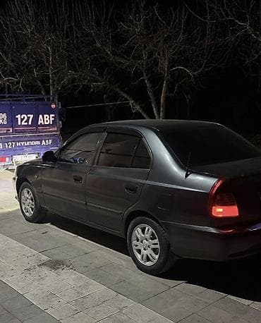 машина автамат: Hyundai Accent: 2005 г., 1.6 л, Ручные, Бензин, Седан — 2
