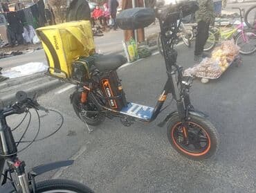 зимний скутер: Электроскутер (городской) с задним багажным модулем Характеристики и — 5