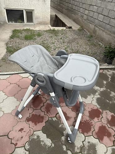 ходунки детские устойчивые: Детский комплект: прогулочная коляска и стульчик для кормления — 3