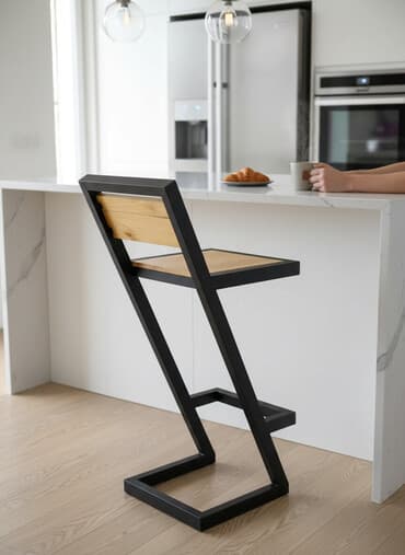 диваны для кафе и баров: Барный стул, Железо — 1