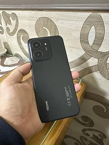 iphone 5a: Redmi, Redmi 15C, Б/у, 128 ГБ, цвет - Черный, 2 SIM — 1