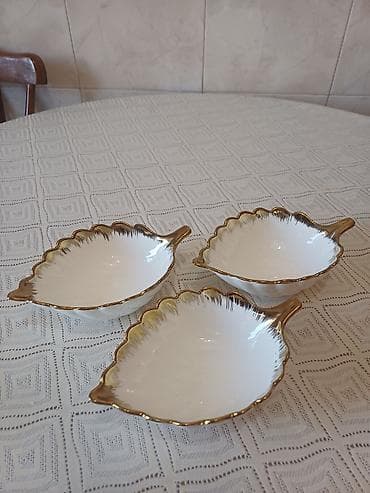 Даяр бизнес: Тарелка в виде листа, используется для салатов 1 шт -200сом покупали — 1