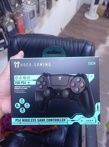 xbox wireless: Беспроводной геймпад HOCO.Gaming GA34 для PS4 - Совместимость: PS4 — 1