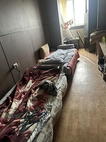 пансионат аренда: Комната для проживания в квартирном блоке. - Планировка: вытянутая — 3