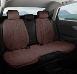 чихол сидения: Чехлы Алькантара, С подушкой, цвет - Красный, Новый, Бесплатная доставка — 8