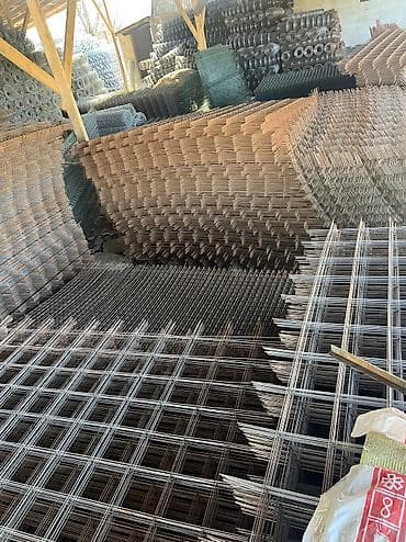 ткань сетка: Сварная металлическая сетка Описание: - Жесткие карты из стальных — 5