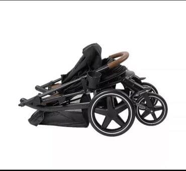 ремонт детских колясок рядом: Коляска, цвет - Черный, Новый — 3