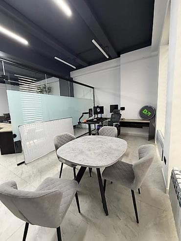 даяр бизнес ош: Кеңселерди ижаралоо, 65 м², Бизнес борборунда, Өзүнчө кире бериши менен, Юридикалык дареги менен — 6