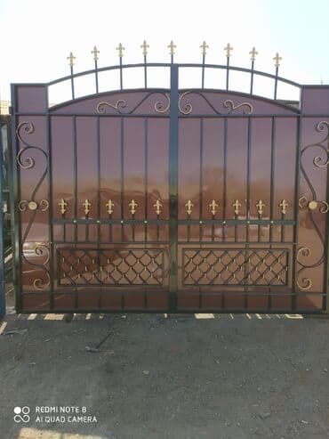 ворота метал: Откатные ворота Металлические — 1