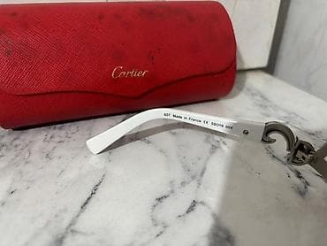Аксессуары: Солнцезащитные очки Cartier, женская модель. - Форма — 3