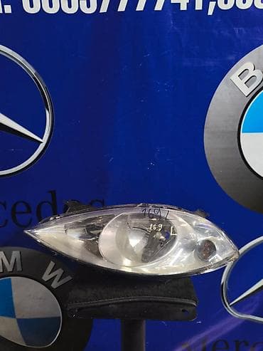 2005: Передняя левая фара Mercedes-Benz 2005 г., Б/у, Оригинал, Япония — 1
