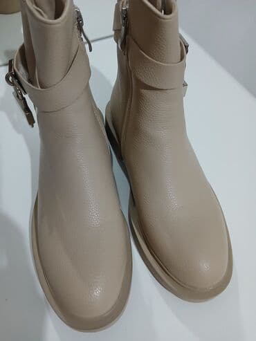 сапоги из натурального меха и кожи: Сапоги, 36, Givenchy, Новый, цвет - Бежевый, Самовывоз, Бесплатная доставка, Платная доставка — 4