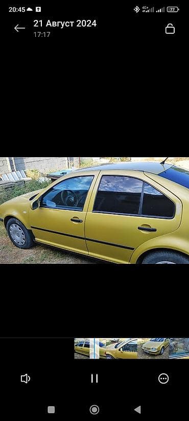 Volkswagen Bora: 1999 г., 2 л, Автомат, Бензин, Седан — 3