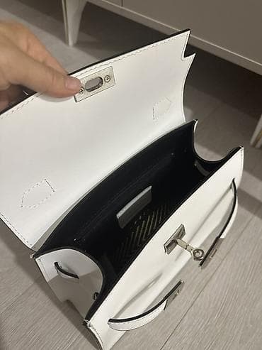 hermes kelly: 🤍 Белая сумка в стиле Kelly Очень аккуратная, в отличном состоянии — 2