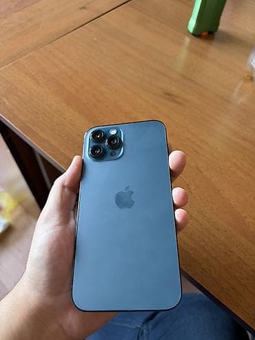 redmi 11 note: IPhone 12 Pro Max, Б/у, 128 ГБ, Blue Titanium, Защитное стекло, 76 % — 7