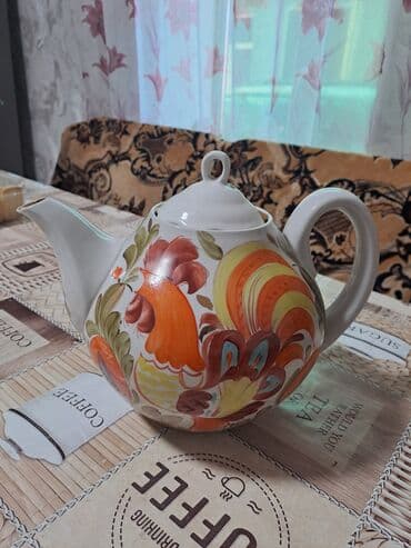 чайные сервизы советских времен: Советский фарфоровый заварной чайник "ПЕТУШОК ", который был — 2