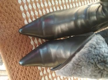 сапоги зимние женские натуральная кожа натуральный мех распродажа: Продаётся: зимние женские сапоги, раз-35-36 на узкую ногу можно — 2