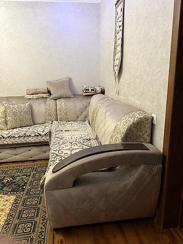 Диваны: Угловой диван, C подушками — 3