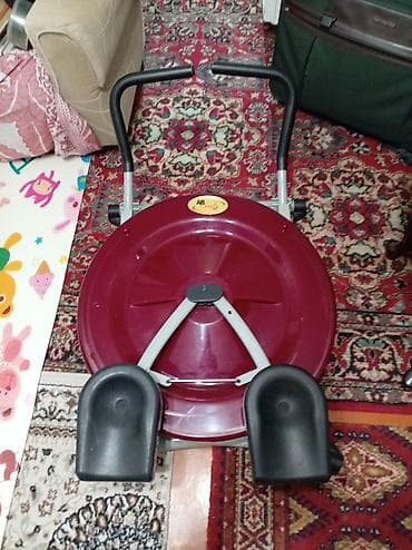 Спорт и хобби: Тренажёр AB Circle - Домашний тренажёр для проработки мышц пресса — 3