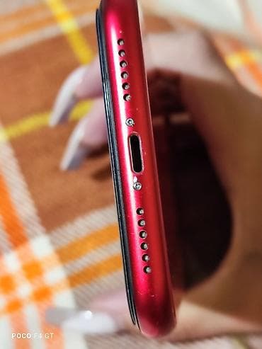 ми 9 а: IPhone 11, Б/у, 128 ГБ, Красный, Чехол, 82 % — 5