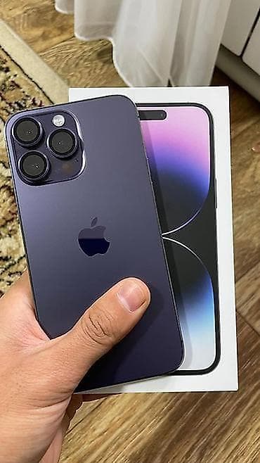 the one: IPhone 14 Pro, Deep Purple, Коробка — 5