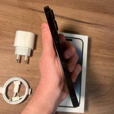 Apple iPhone: IPhone 14 Pro Max, Б/у, 512 ГБ, Черный, Зарядное устройство, 89 % — 3