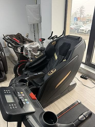 Массажное кресло, Б/у, цвет - Черный