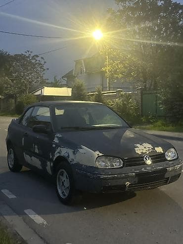 зикр машина цена: Volkswagen Golf: 2001 г., 2 л, Ручные, Бензин, Кабриолет — 5