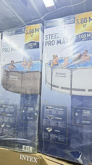 Каркасный бассейн Bestway Steel Pro MAX 3.66 м × 1.00 м (12’ × 39.5”) — 1