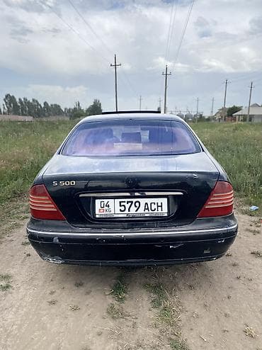 насадки глушитель: Mercedes-Benz S-Class: 1999 г., 4.3 л, Автомат, Бензин, Седан — 6