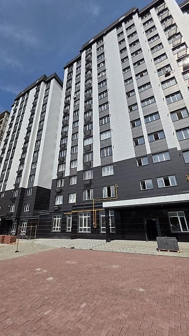 Недвижимость: 2 комнаты, 66 м², Кок-Жар ж/м Элитка, 9 этаж, ПСО (под самоотделку) — 2
