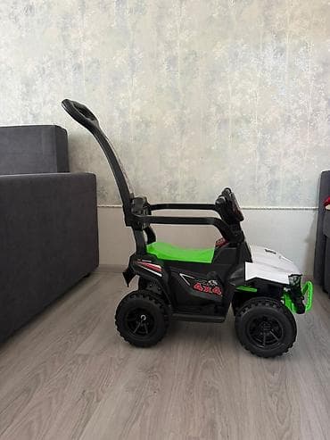 emo robot: Детский электромобиль-каталка UTV 4x4 (толокар) - Формат 2-в-1: можно — 1