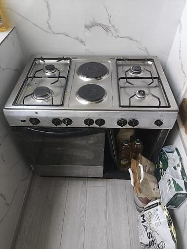 Indesit, Комбинированная, Механическое, Напольная, Б/у — 1