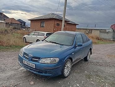 жеңил машина: Nissan Almera: 2001 г., 1.8 л, Кол менен иштөөчү, Бензин, Седан — 3