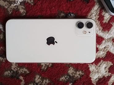 j 6: IPhone 11, Б/у, 128 ГБ, Белый, Чехол, Кабель — 2