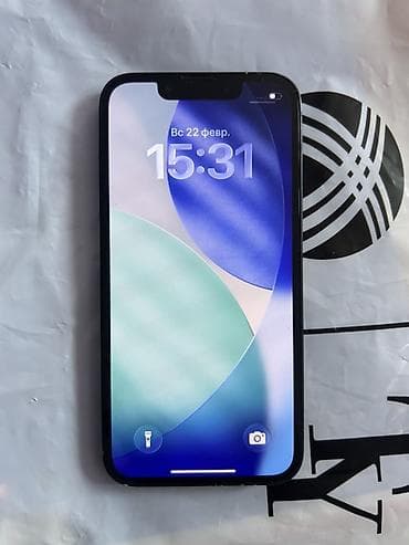 фото камера: IPhone 13 mini, Б/у, 128 ГБ, Midnight, Защитное стекло, 75 % — 2