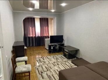 долгосрочная квартира ак орго: 2 комнаты, Риэлтор, С подселением, С мебелью частично — 3