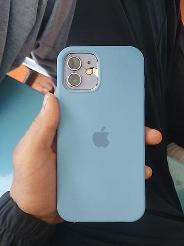 iphone 14 max: IPhone 12, 64 ГБ, Голубой, Чехол — 1