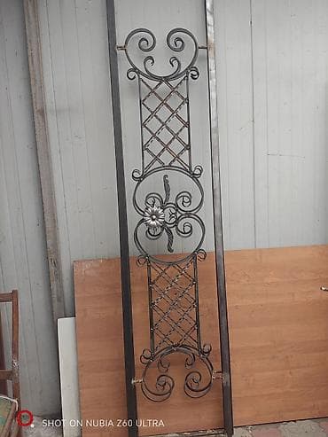 садовая скульптура: Металлический забор, Другой материал, Декоративный — 3